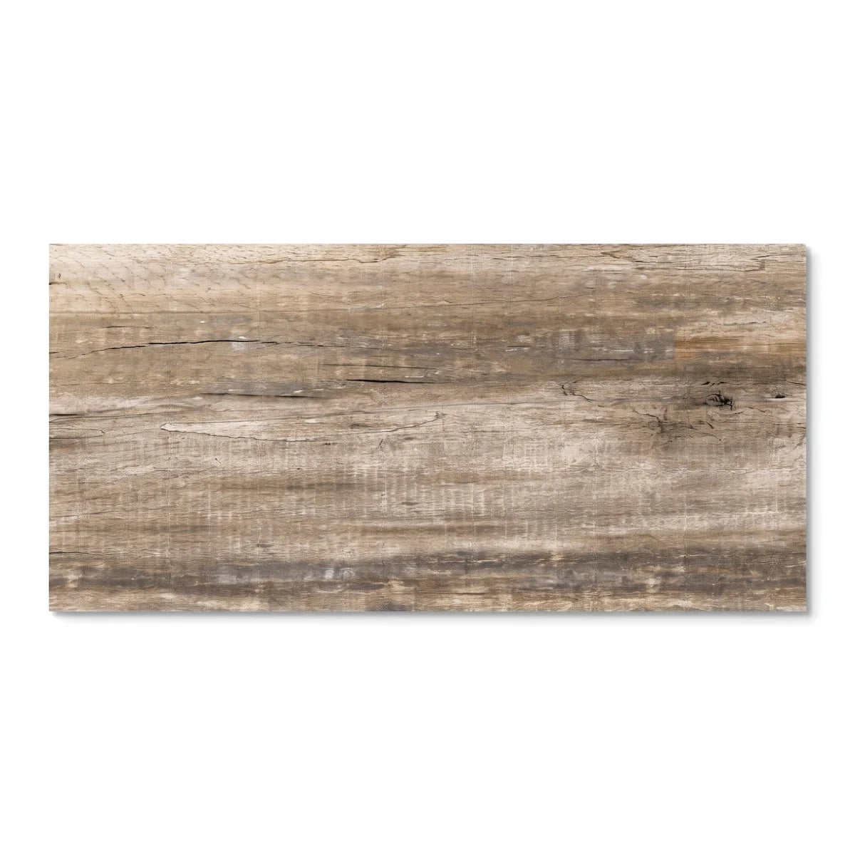Tabus dark wood tile with a rustic texture, visible natural grain, and weathered brown and gray tones.