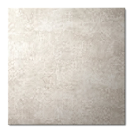 Terreno Ivory 50x50cm square tile with a natural, subtly textured light beige surface.