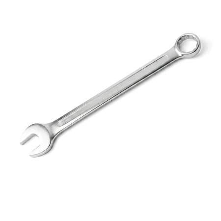 Tolsen 24mm combination spanner, silver metallic, for tightening or loosening nuts and bolts.