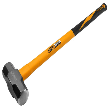 Tolsen 3.6kg sledge hammer with a durable yellow and black TPR handle, shown diagonally against a white background.