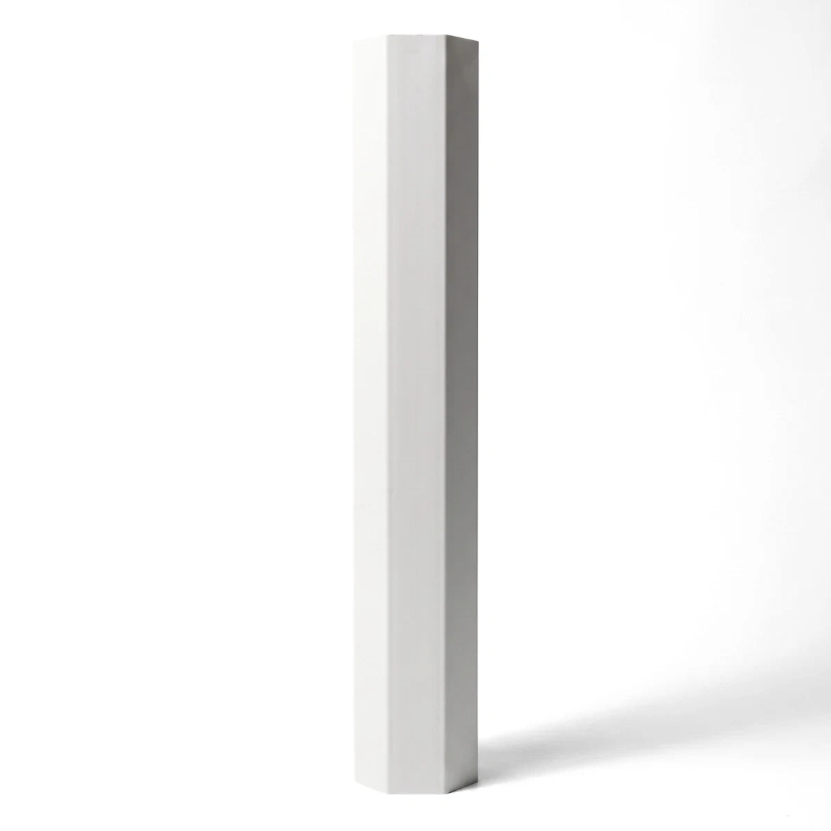 Trunking 25X40X3M Octagon Trunking PVC, white straight cable trunking channel strip for wire routing.