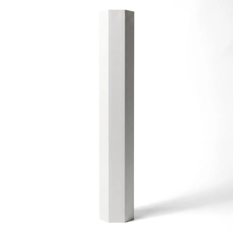 Trunking 25X40X3M Octagon Trunking PVC, white straight cable trunking channel strip for wire routing.