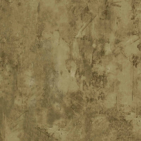 Distressed khaki brown textured wallpaper with a grunge, rustic appearance and visible scuffs and scratches, full frame.