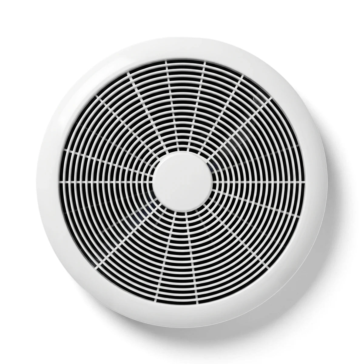 White 32W extractor fan with a circular design, suitable for standard ceiling or wall mounting, shown from a front view.