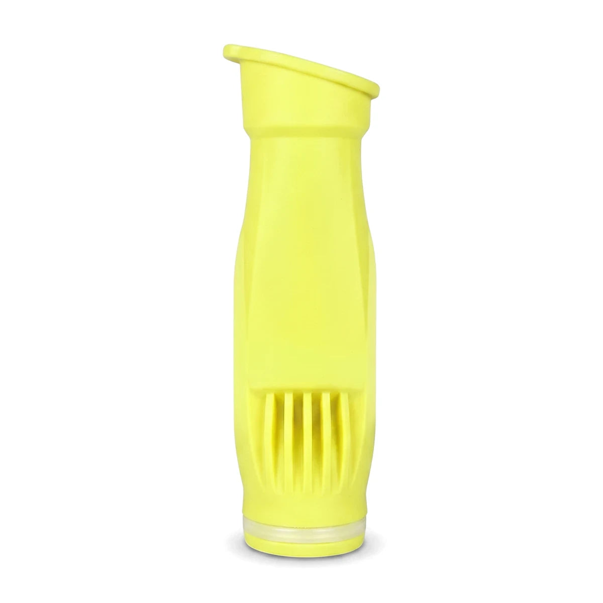 Yellow Zodiac Long Life Angled Diaphragm for pool cleaners, shown vertically with a distinctive angled top.