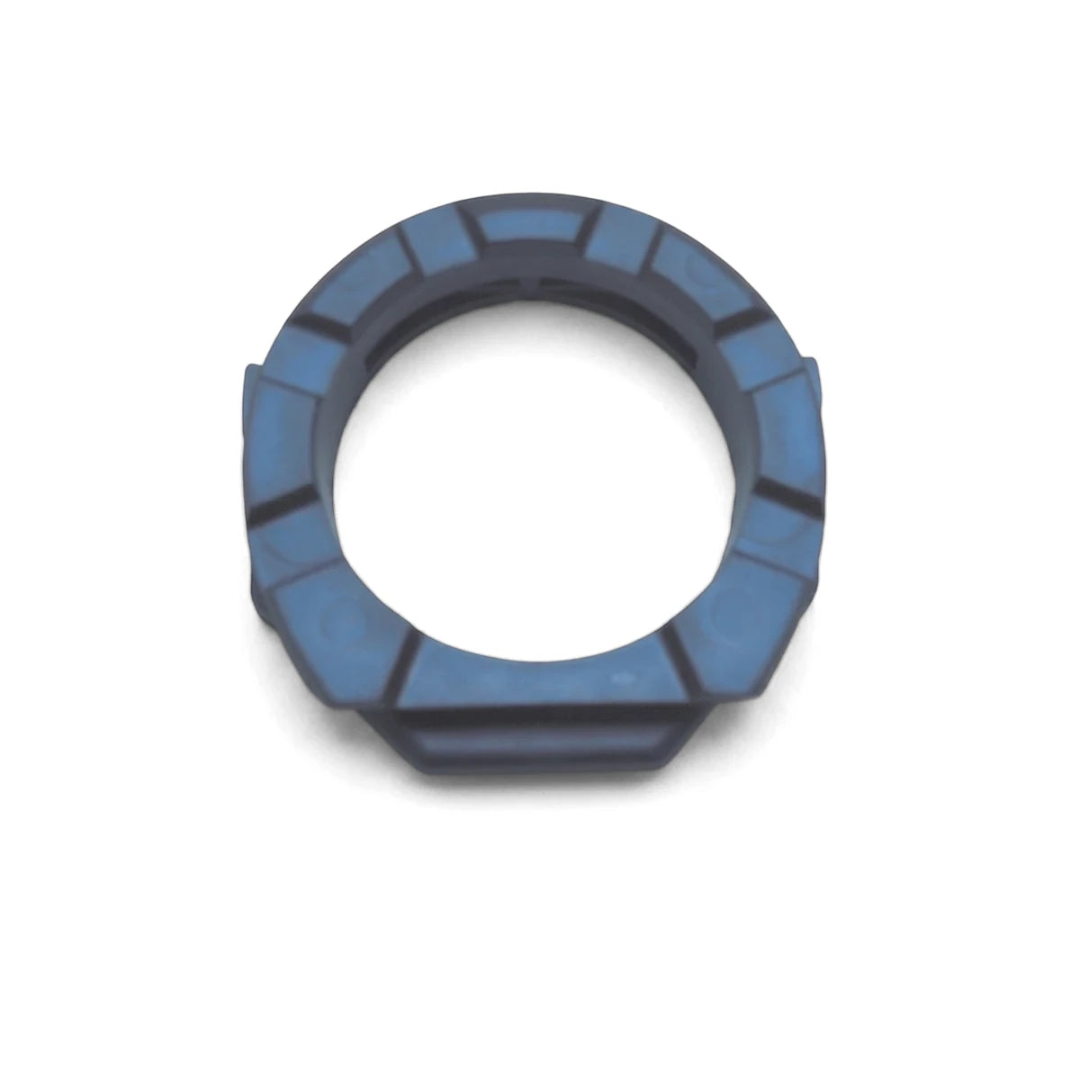 Blue Zodiac Replacement Flexi Foot for New Classic, a circular component with segmented outer and inner edges.
