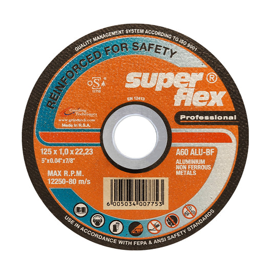 Grinding Techniques Super flex Aluminium Cutting disc
