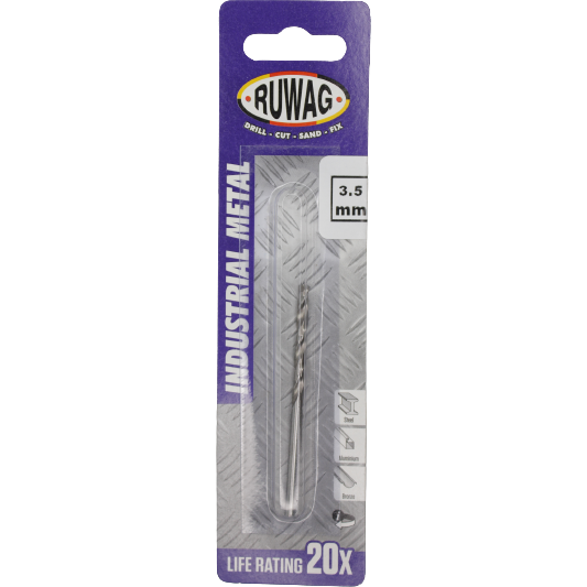 Ruwag 3.5mm Metal Drill Bit - Al's Hardware