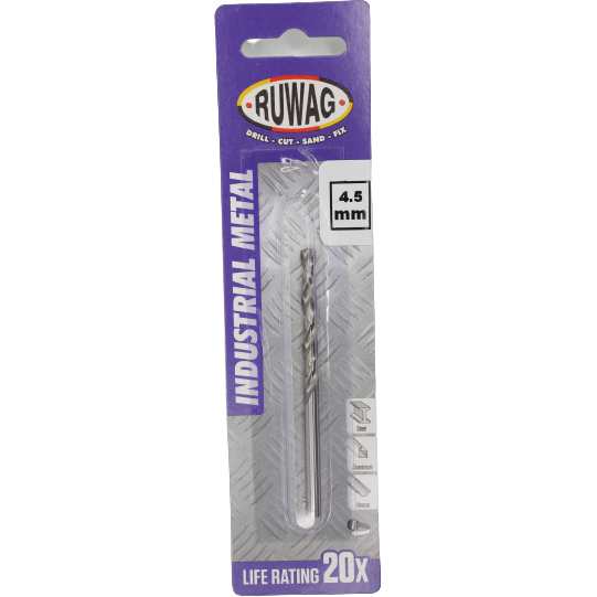 Ruwag 4.5mm Metal Drill Bit - Al's Hardware