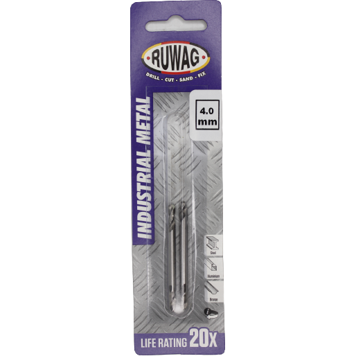 Ruwag 4mm Double sided Metal Bit 2 Pc - Al's Hardware