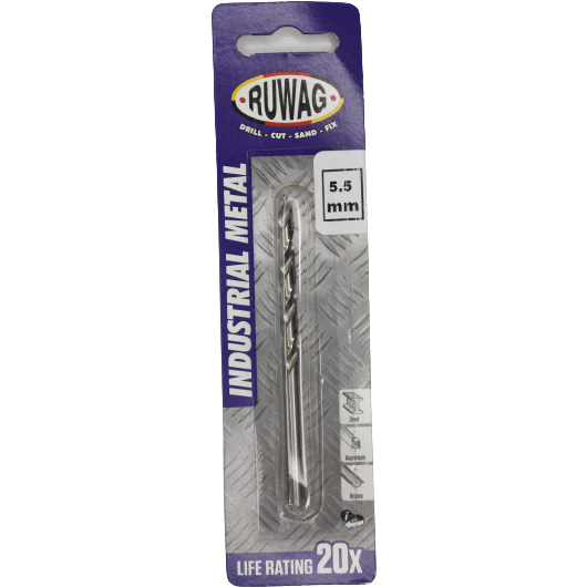 Ruwag 5.5mm Metal Drill Bit - Al's Hardware