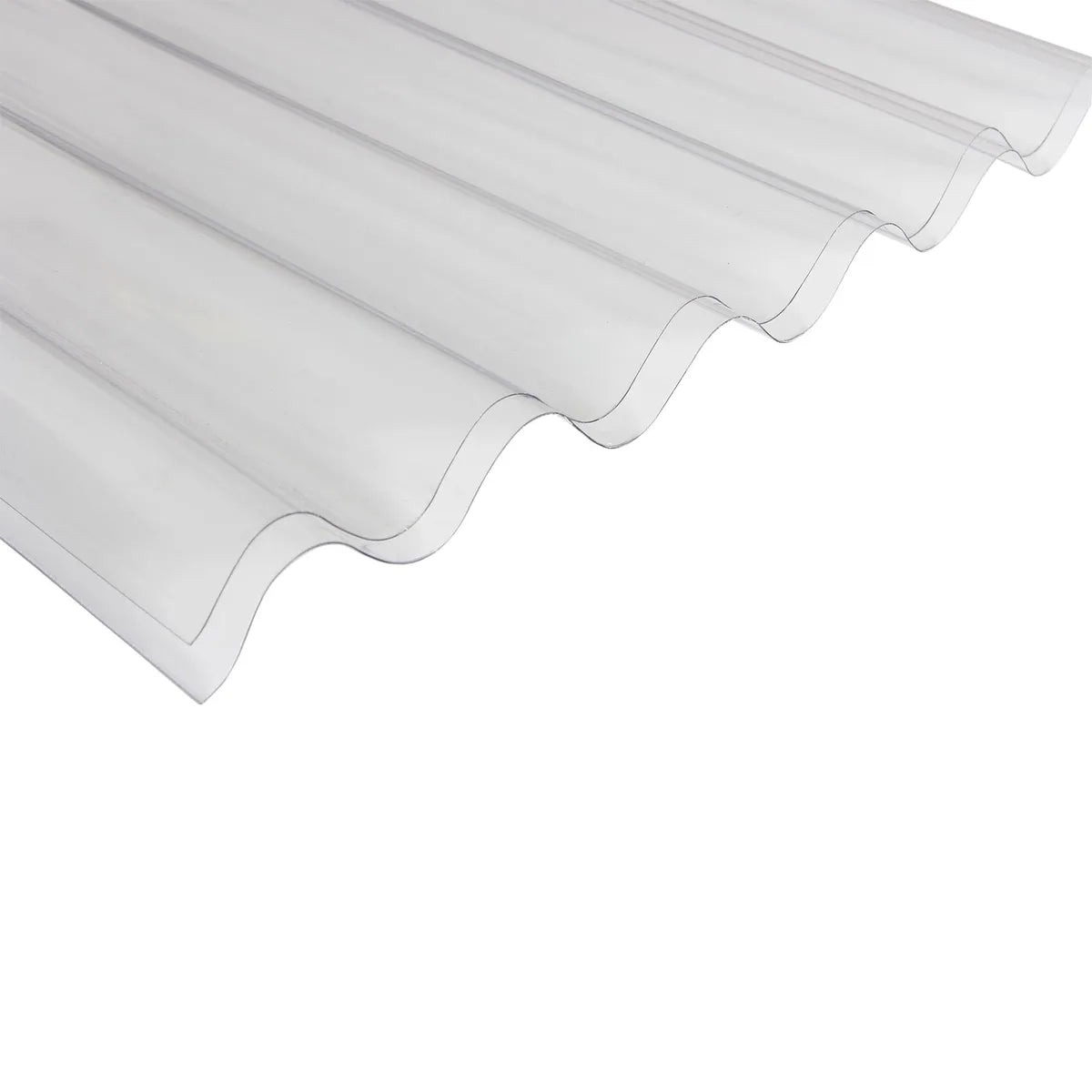 Polycarb Corrugated Clear c/w 762