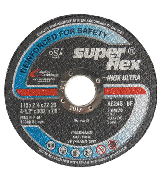 Grinding Techniques Super flex Steel Cutting disc