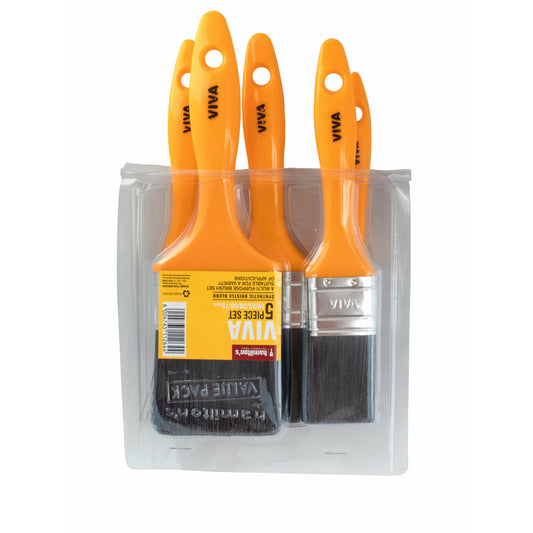 PAINT BRUSH SET VIVA 19/25/38/50/75/ (5) - Al's Hardware