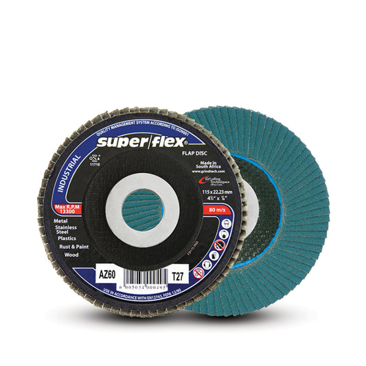 Grinding Techniques Super flex flap disc