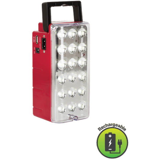 Rechargeable Lantern Red 5.4w