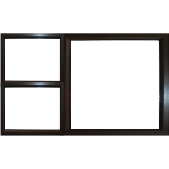 Aluminium Top Hung Window Bronze Econo PTT1512(1500X1200) - Al's Hardware
