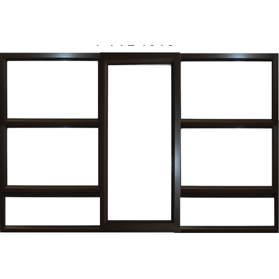 Aluminium Top Hung Window Bronze Econo 4 Opener PTT1515(1500X1500) - Al's Hardware