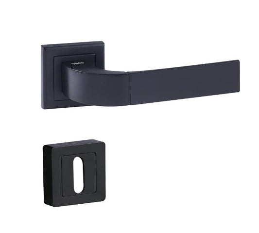 Yale Matte Black Bologne Keyhole Handles