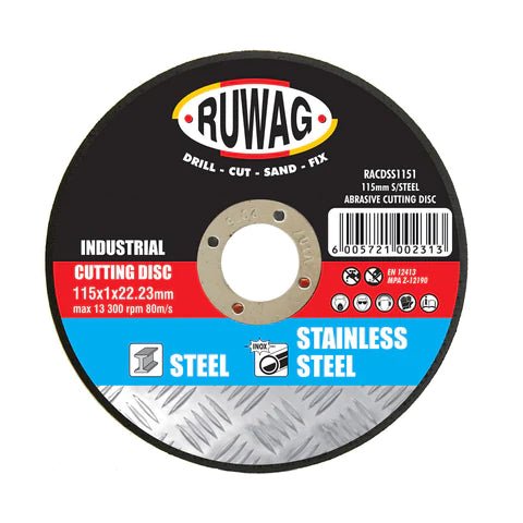 Abrasive Cutting Disc 115mm Stainless Steel - Al's Hardware