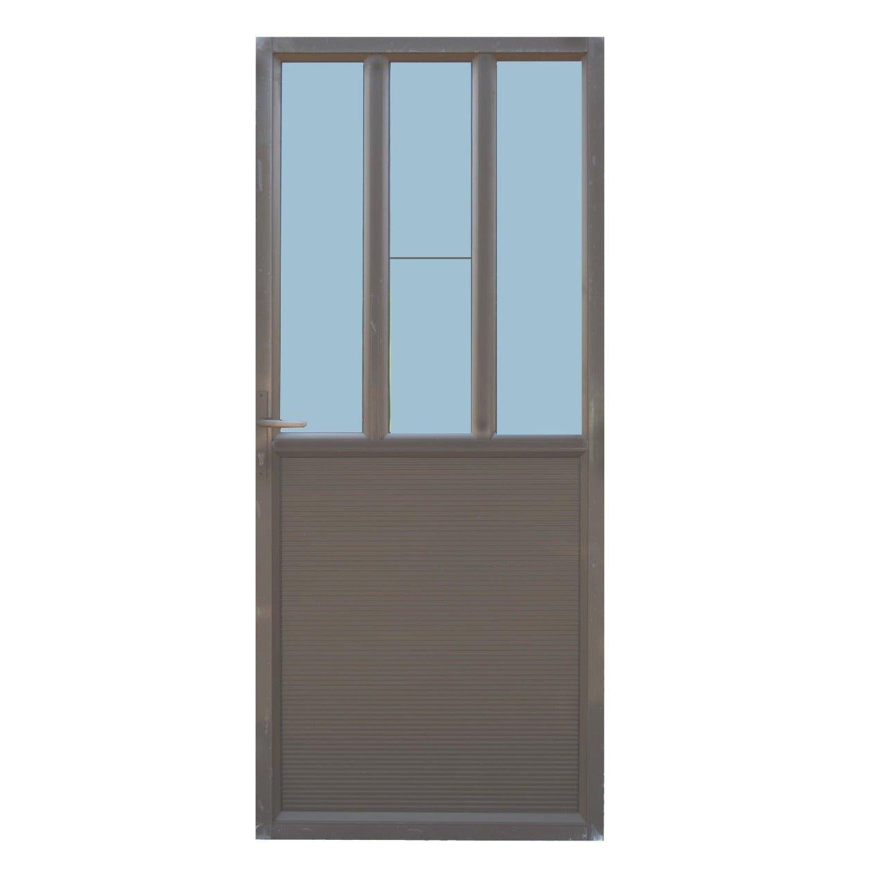 Aluminium 4 Panel Door (900X2,1) - Al's Hardware