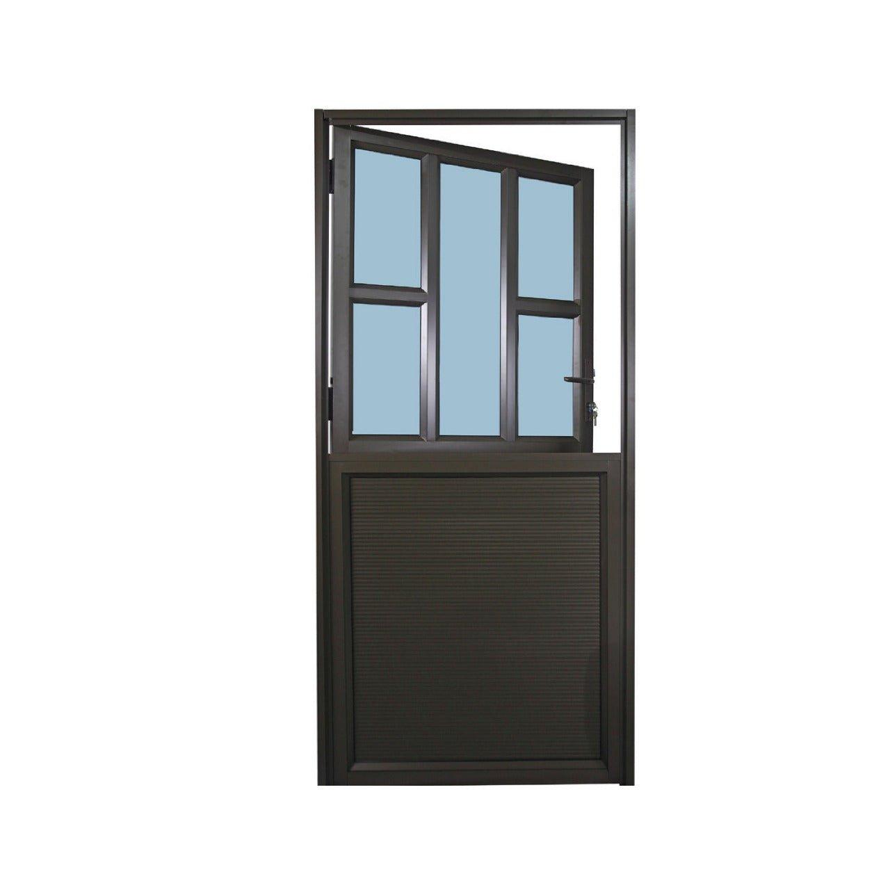 Aluminium 5 Panel Stable Door (900X2.1) - Al's Hardware
