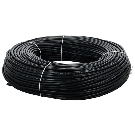 Wire PVC 1.5 x 1m Black