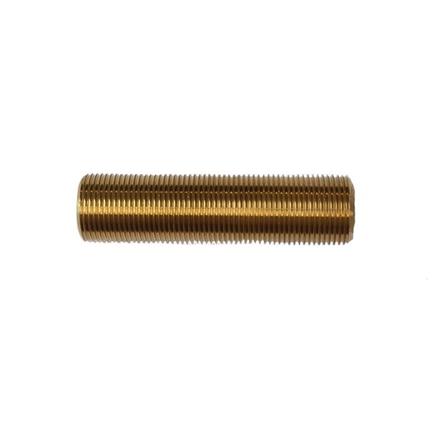 Brass Nipple Running 20x100mm - Al's Hardware