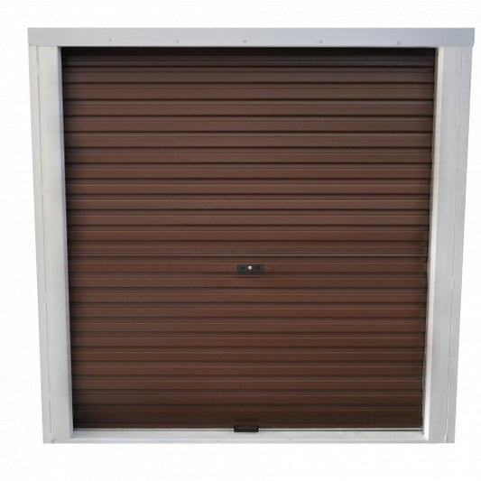 Brown Garage Door - Al's Hardware