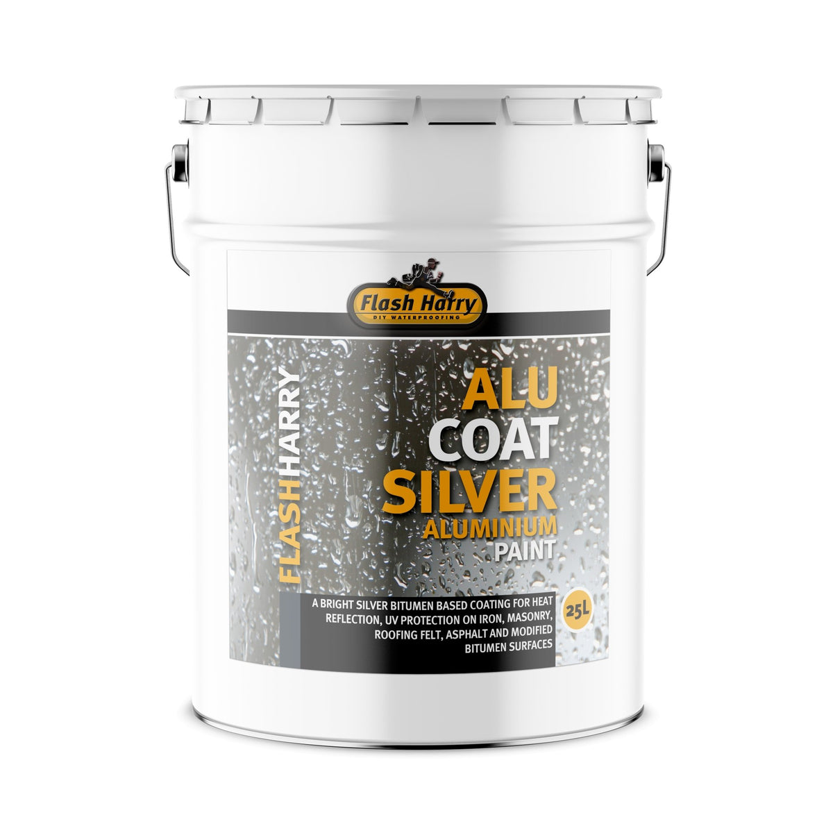 FLASH HARRY ALU-COAT SILVER 25l - Al's Hardware