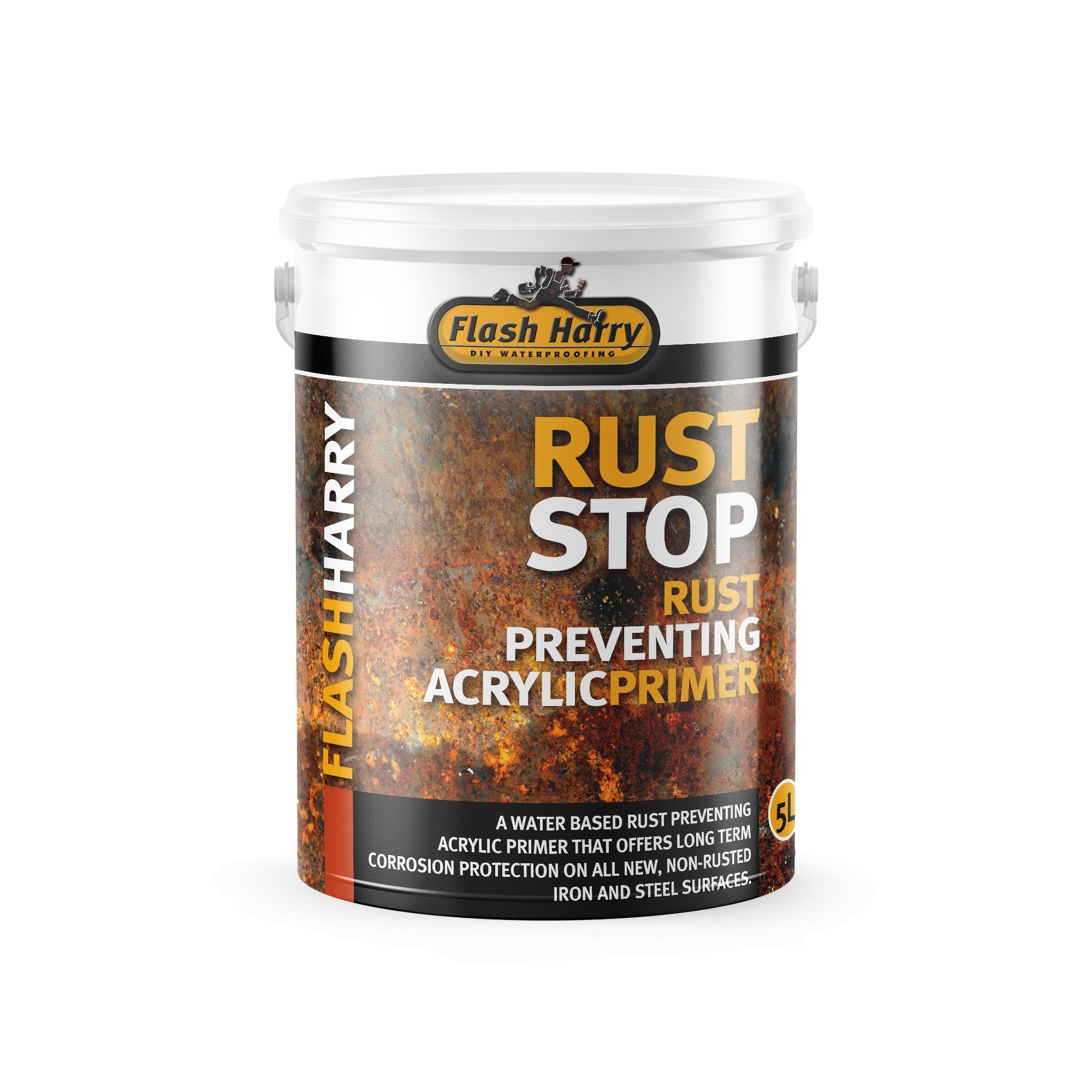 Flash Harry Rust Stop Rust Preventing Acrylic Primer
