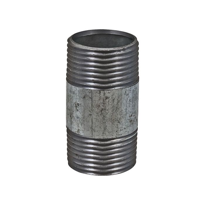 Galvanized Nipple Barrel 25mm - Al's Hardware
