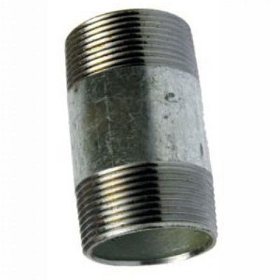 Galvanized Nipple Barrel 40mm - Al's Hardware