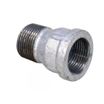 Galvanized Straight MF 3/4 - Al's Hardware