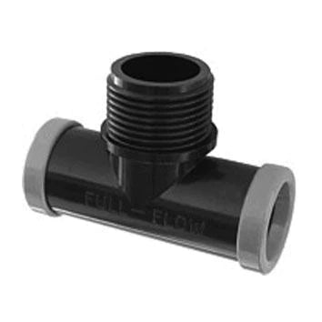 Tee combo full flow 25mm