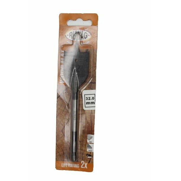 Ruwag 32mm Flat Wood Bit - Al's Hardware