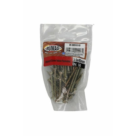 Ruwag 3.5x40mm Clipboard Screws (50) - Al's Hardware