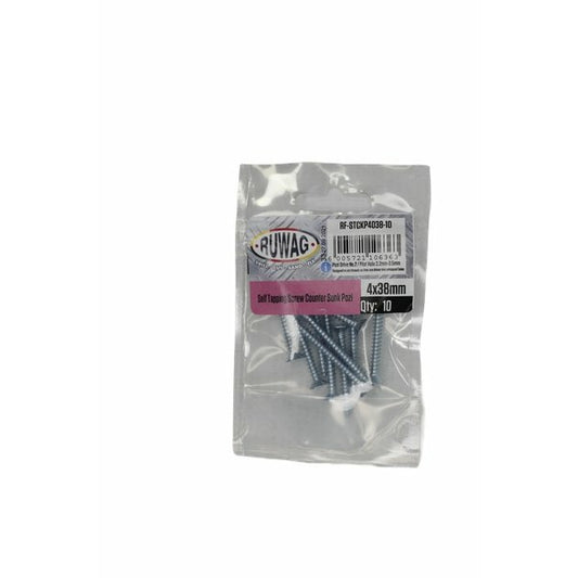 Ruwag 4x38mm Self tapping Screw (10) - Al's Hardware