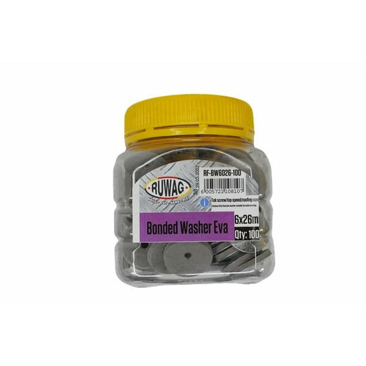 Ruwag 8x26 Bonded Washer Eva (100) - Al's Hardware