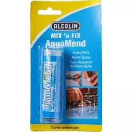 Alcolin Aquamend Mix 'n Fix Epoxy putty - Al's Hardware