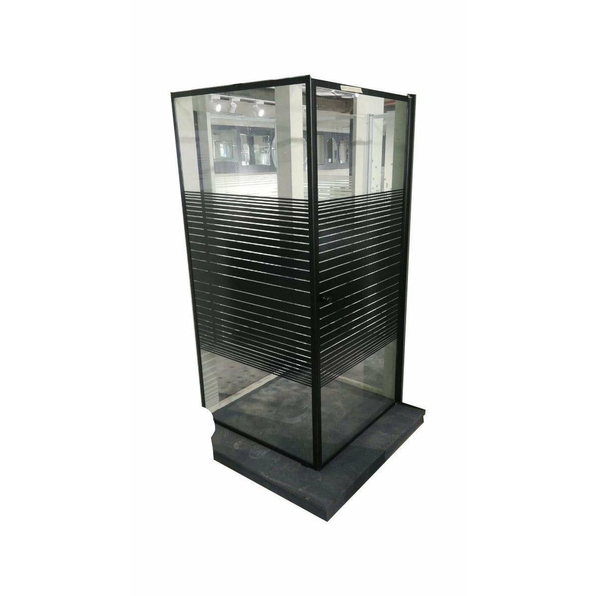 Shower Corner Square Stripes 900x900 - Al's Hardware