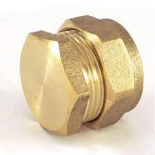 Stopend Brass 22mm - Al's Hardware