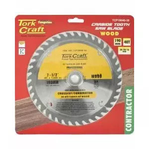 Tork Craft Contractors Circular Saw Blade 200mm x 40T - Al's Hardware